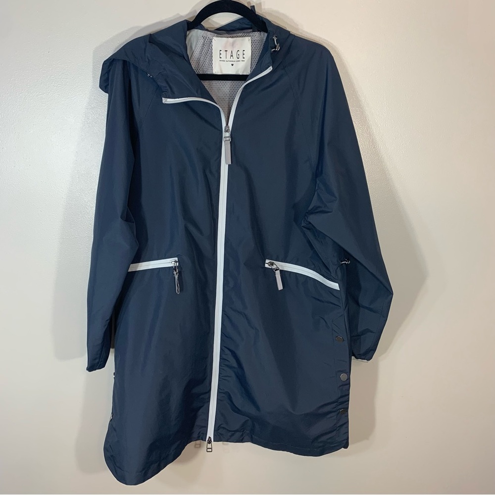 Etage Raincoat, size 12, Danish Outwear